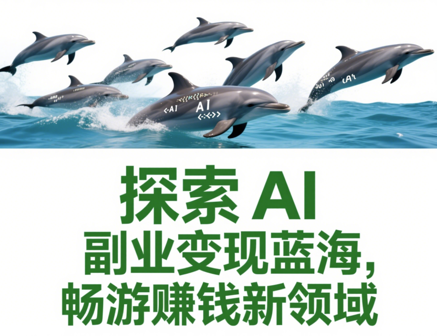 探索 AI 副业变现蓝海，畅游赚钱新领域-爱分享资源网