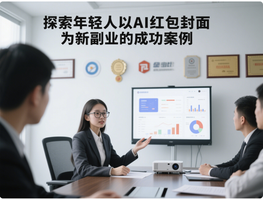 探索年轻人以 AI 红包封面为新副业的成功案例-爱分享资源网