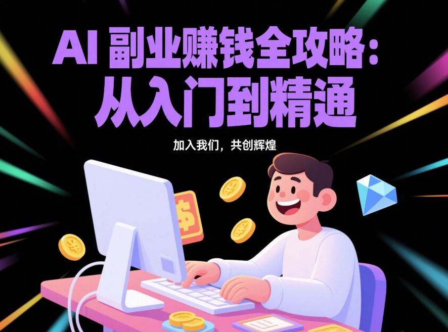 AI副业赚钱全攻略：从入门到精通