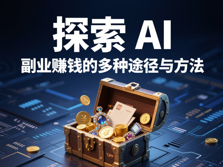 AI时代副业赚钱新思路：如何借力人工智能