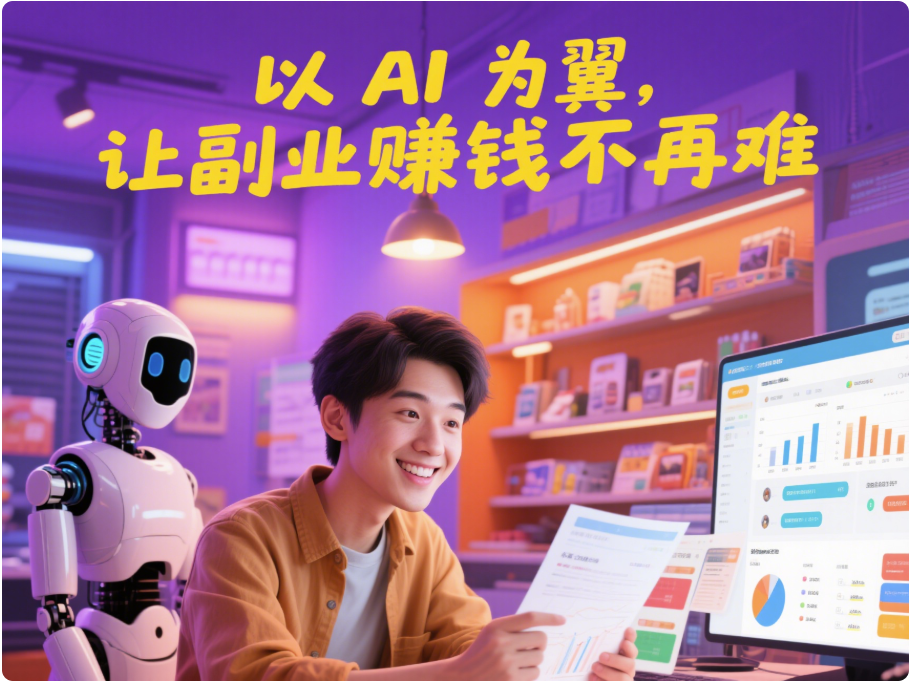 以 AI 为翼，让副业赚钱不再难