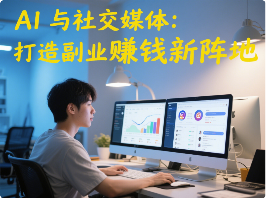 AI 与社交媒体：打造副业赚钱新阵地