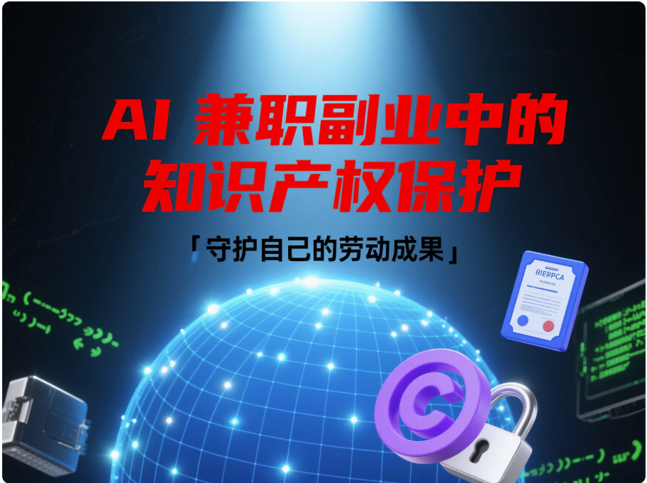 AI 兼职副业中的知识产权保护：守护自己的劳动成果