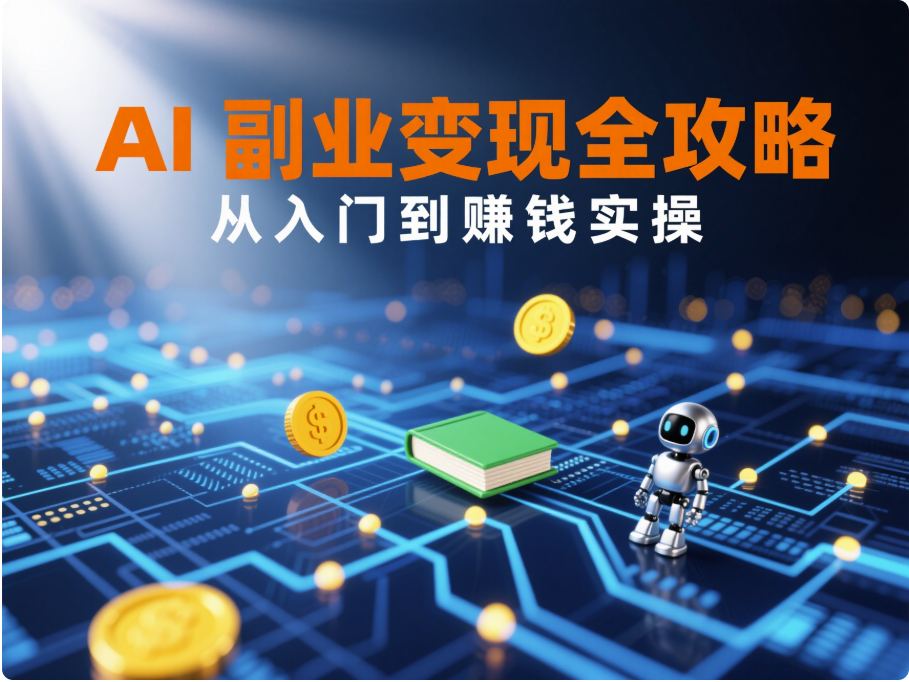 AI 副业变现全攻略：从入门到赚钱实操