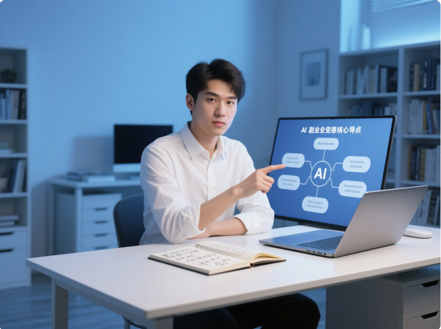 掌握核心要点，AI 副业变现赚钱事半功倍