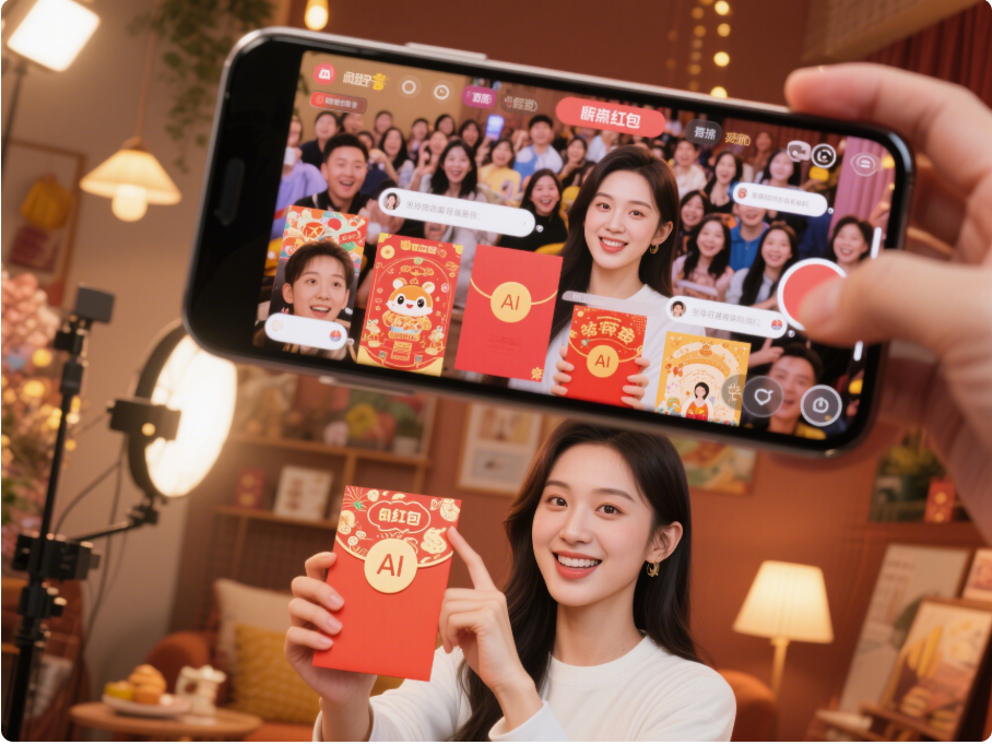 AI 红包封面成年轻人新副业，背后有哪些商机？