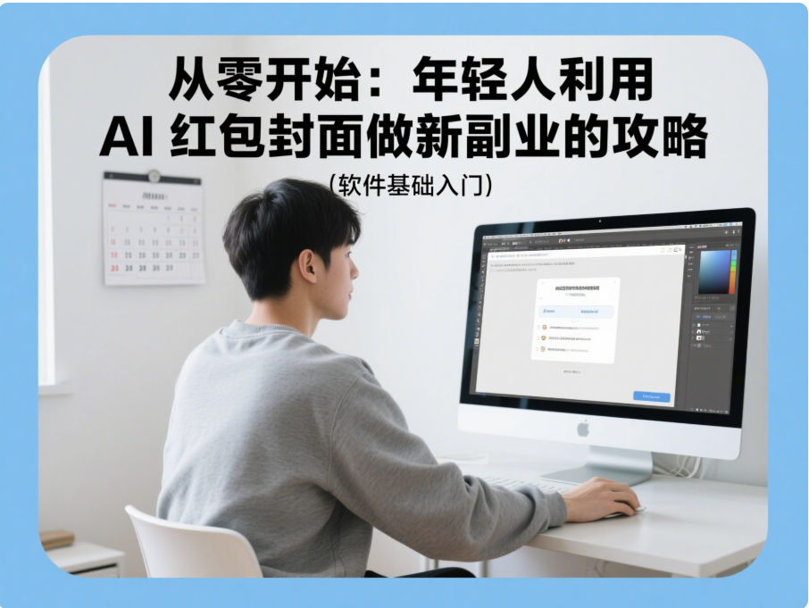 从零开始：年轻人利用 AI 红包封面做新副业的攻略