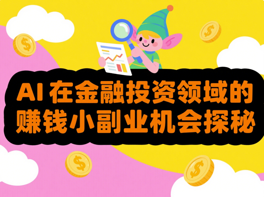 AI 教育领域隐藏的赚钱小副业机遇-爱分享资源网
