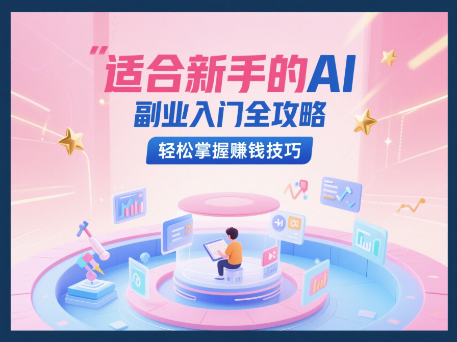 深度解读 AI 赚钱小副业背后的技术原理-爱分享资源网